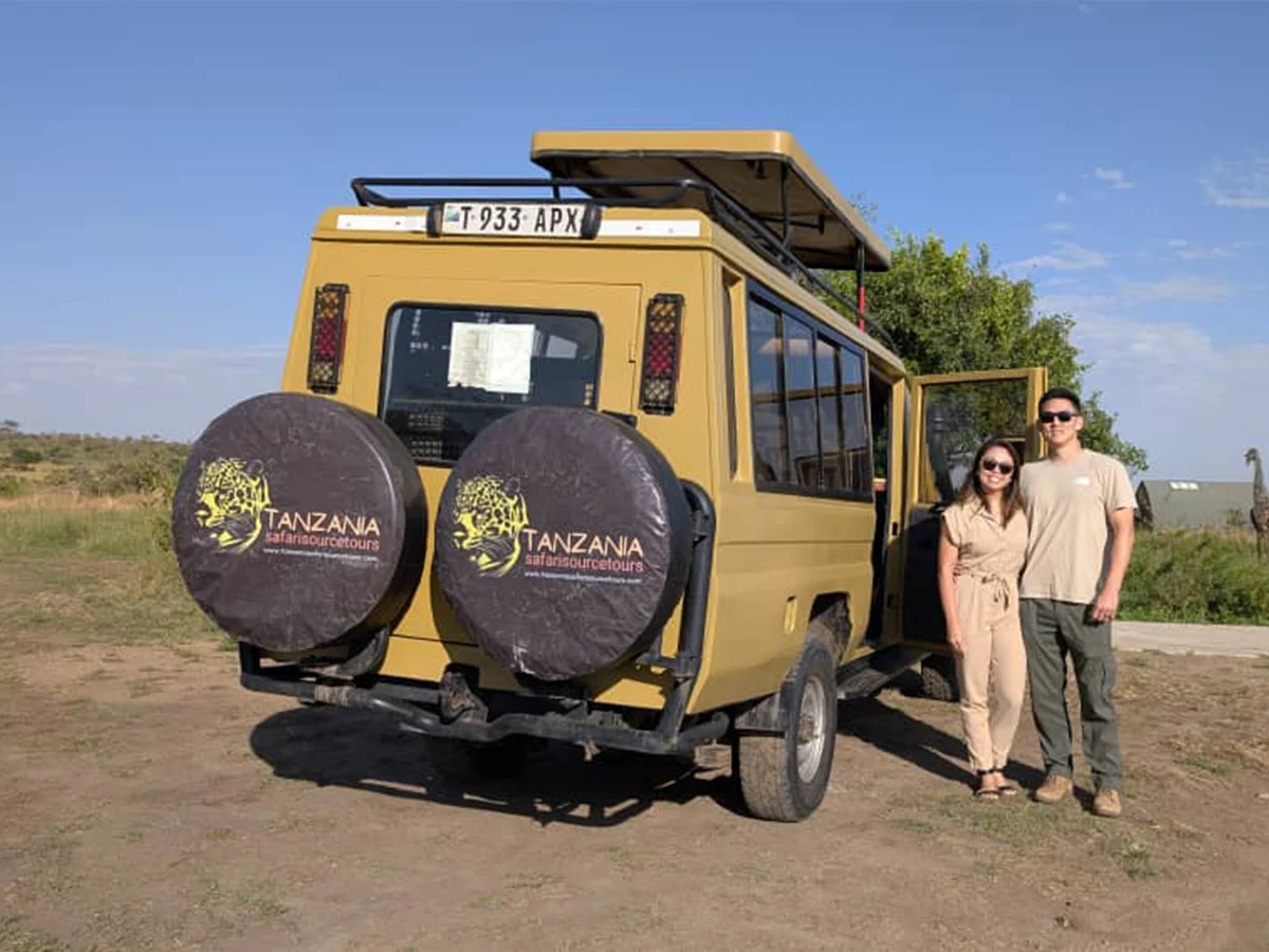 Luxury tented camp for a 5 day honeymoon safari