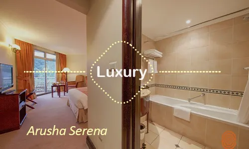 Arusha Serena Hotel - luxury gardens and pool