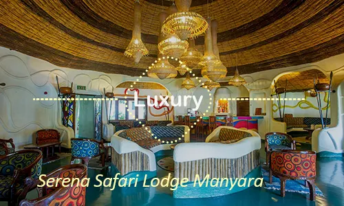 Serena Safari Lodge Manyara luxury gardens