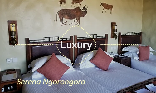 Ngorongoro luxury safari travel Tanzania