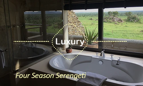 Four Seasons Serengeti luxury villa - Private dining