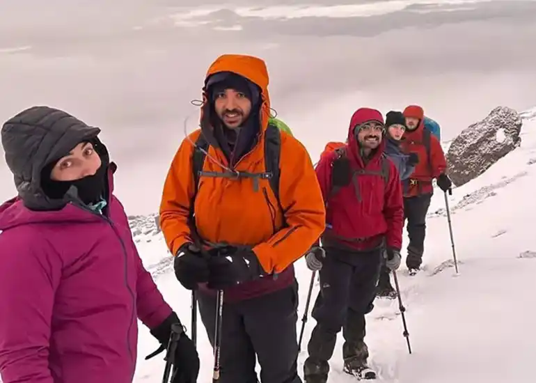 Kilimanjaro trekking landscape