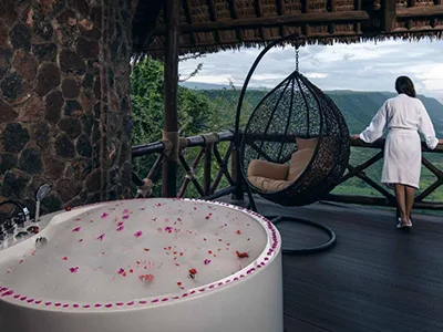 Lake Manyara Kilimamoja Lodge overlooking the Rift Valley, perfect for private luxury safari Tanzania